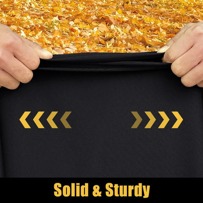 Smiry 2er-Pack rechteckige Picknicktischdecke, wasserdichte, elastische Tischdecken, waschbare rechteckige Terrassentischabdeckung aus Polyester für Camping, drinnen und draußen (Schwarz, 76 x 183 cm)