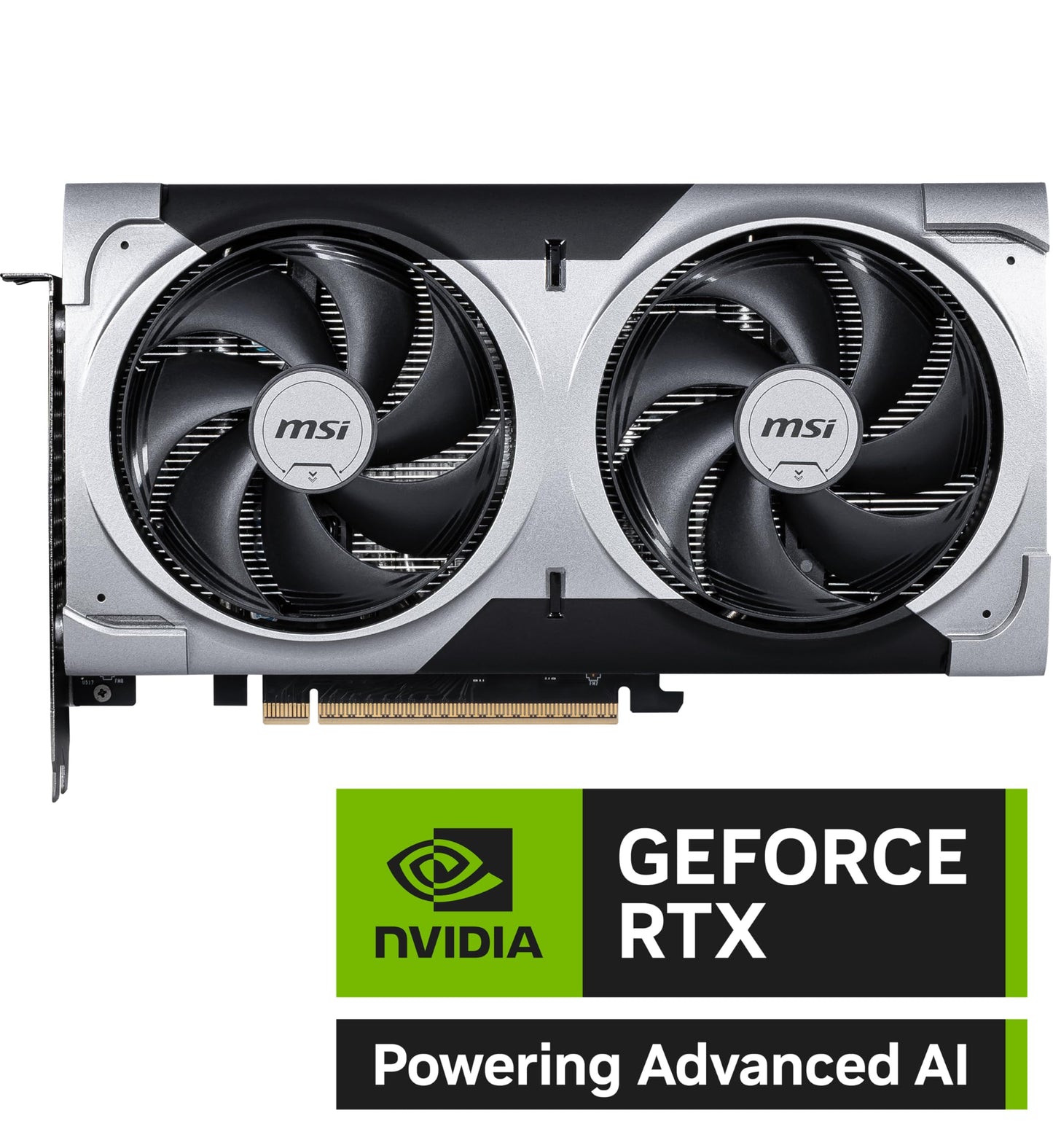 MSI Gaming RTX 5060 Ti 16G Ventus 2X Plus Graphics Card (16GB GDDR7,128-bit, Extreme Performance: 2587 MHz, DisplayPort x3 2.1a, HDMI 2.1b, NVIDIA Blackwell Architecture)