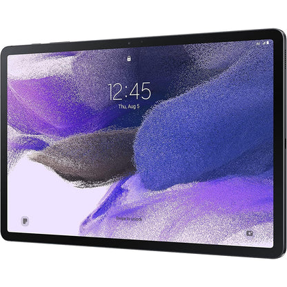 Samsung Galaxy Tab S7 FE 2021 Android Tablet 12.4” Screen LTE/WiFi (T-Mobile) 64GB S Pen Included Long-Lasting Battery Powerful Performance, Mystic Black - SM-T738UZKAXAU (Renewed)