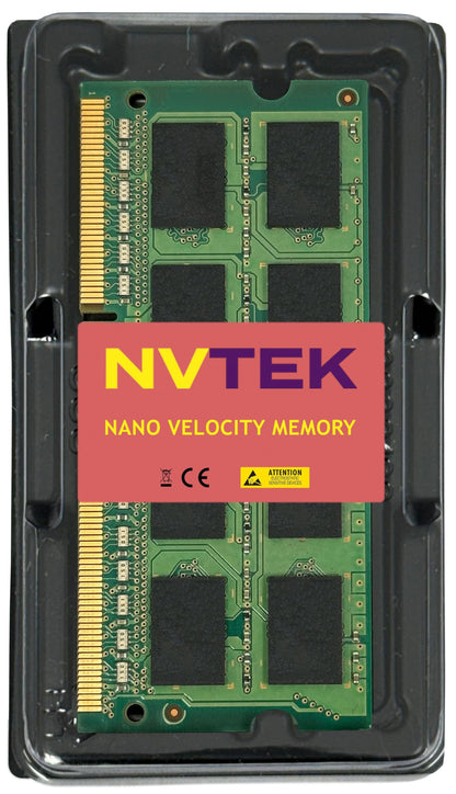 NVTEK 8GB (1X8GB) DDR3 1600MHZ PC3-12800 SODIMM 2Rx8 1.35V 204-PIN Non-ECC Laptop PC Computer Memory