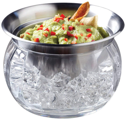 Prodyne Dips On Ice Stainless-Steel Bowl, 16oz