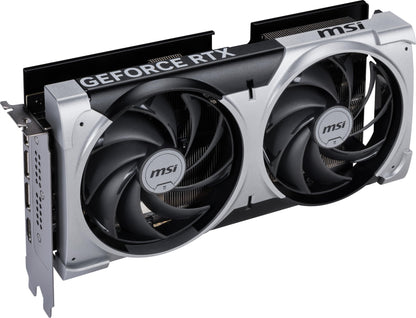 MSI Gaming RTX 5070 12G Ventus 2X OC Graphics Card (12GB GDDR7, 192-bit, Extreme Performance: 2557 MHz, DisplayPort x3 2.1a, HDMI 2.1b, NVIDIA Blackwell Architecture)