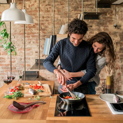 Ceramic Spoon Rest, Cooking Spoon Holder for Kitchen Counter/Stove Top/Dining Table Modern Farmhouse Decorative, Large (Blue)