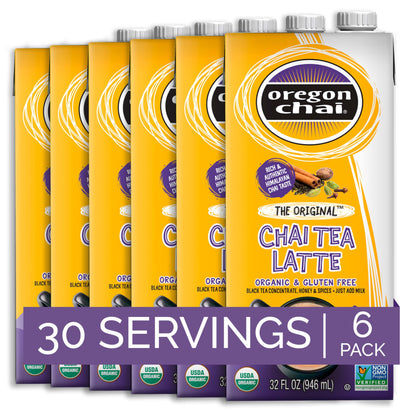 Oregon Chai Original Chai Konzentrat, 32 Flüssigunzen (6er-Packung)