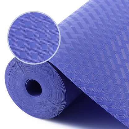 Shelf Liners for Kitchen Cabinets Refrigerator Liners Waterproof & Oil-Proof Kitchen Cupboard Liner Plastic Drawer Mats EVA Material Non Adhesive Fridge Liner for Shelves Gray 11.8 x 59 Inch