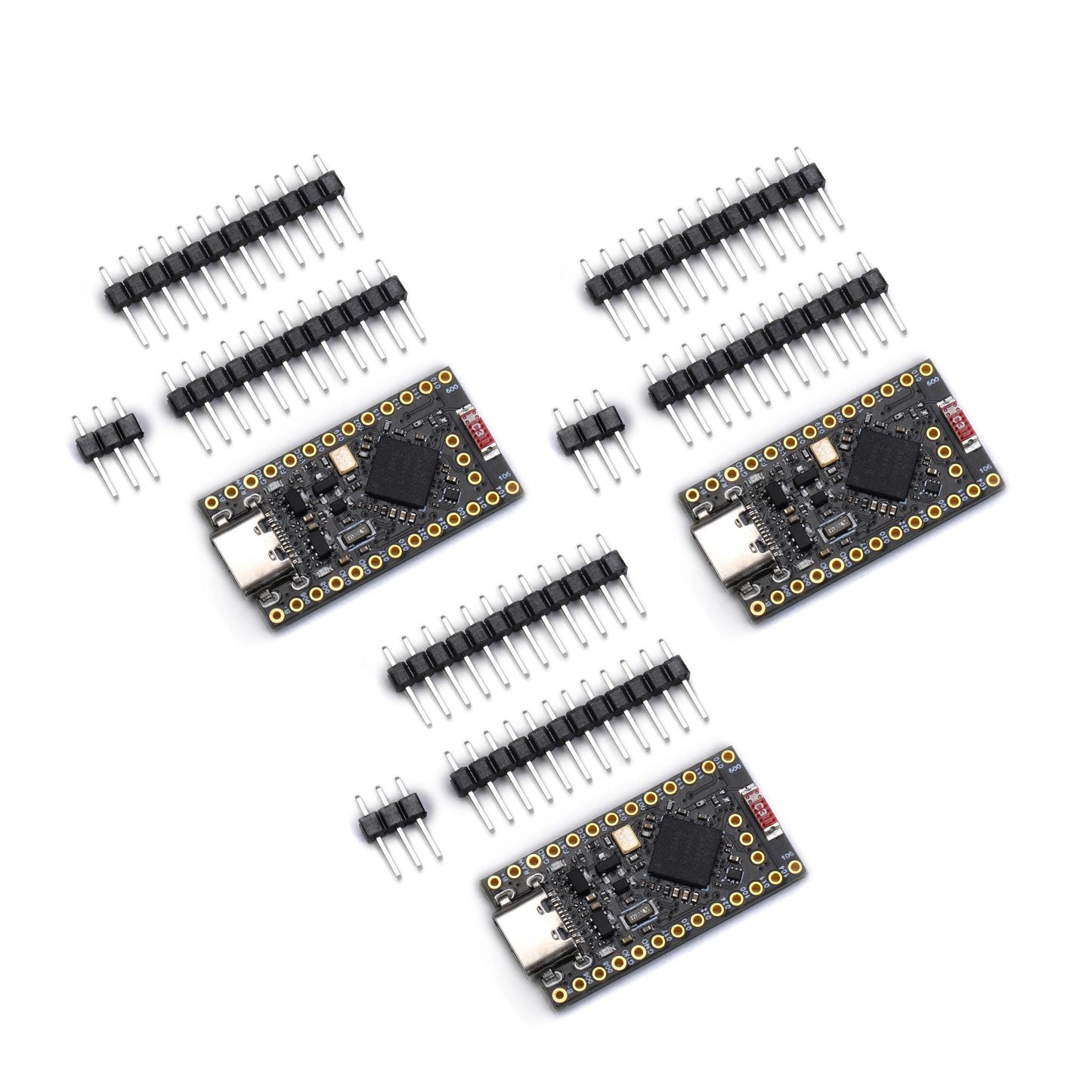 Teyleten Robot Pro Micro NRF52840 Entwicklungsboard, drahtloses Bluetooth-Lademanagementmodul, 2,4 GHz, 3 Stück