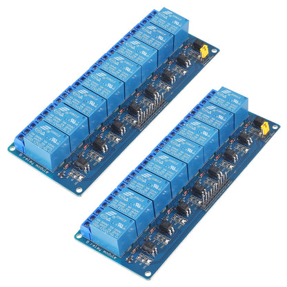 AITRIP 10PCS 5V One Channel Relay Module Relay Switch with OPTO Isolation High Low Level Trigger Compatible with Arduino Raspberry pi ARM AVR