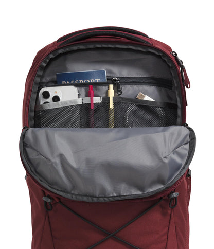 The North Face Jester Everyday Laptop Backpack - PFAS Free, Sumac/TNF Black, One Size