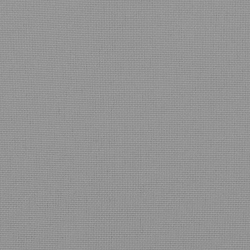 Gartenbank-Auflage Grau 150x50x4 cm Oxford-Gewebe
