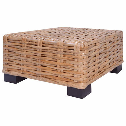 Sofagarnitur 18-tlg. Natürliches Rattan