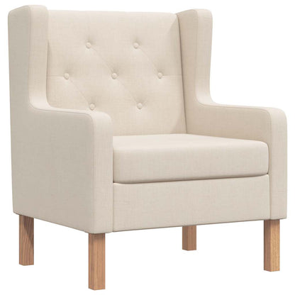 Sessel Cremeweiß Stoff