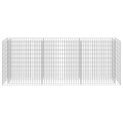 Gabionen-Hochbeet Verzinkter Stahl 270×50×100 cm