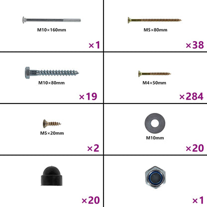 Schaukelsitze mit Seilen 2 Stk. Blau 37x15 cm Polyethene