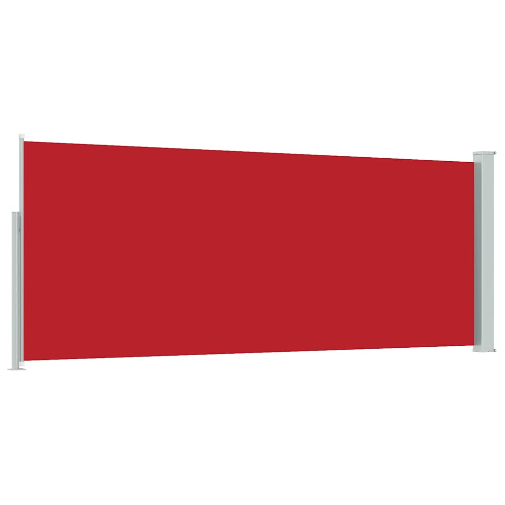Ausziehbare Seitenmarkise 120x300 cm Rot
