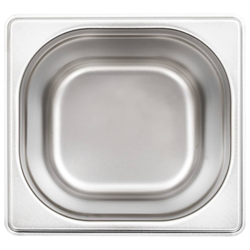 Gastronormbehälter 8 Stk. GN 1/6 150 mm Edelstahl