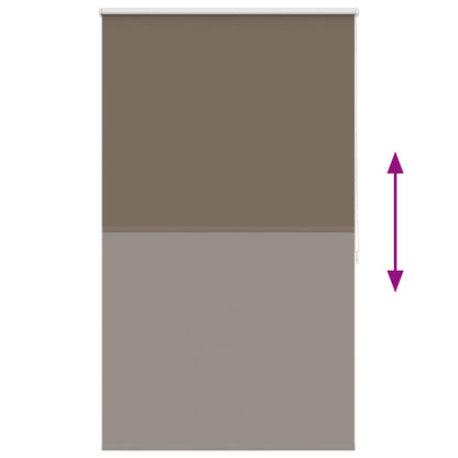 Verdunkelungsrollo 84,4 x 175 cm, Stoffbreite 80 cm, Kaffeebraun