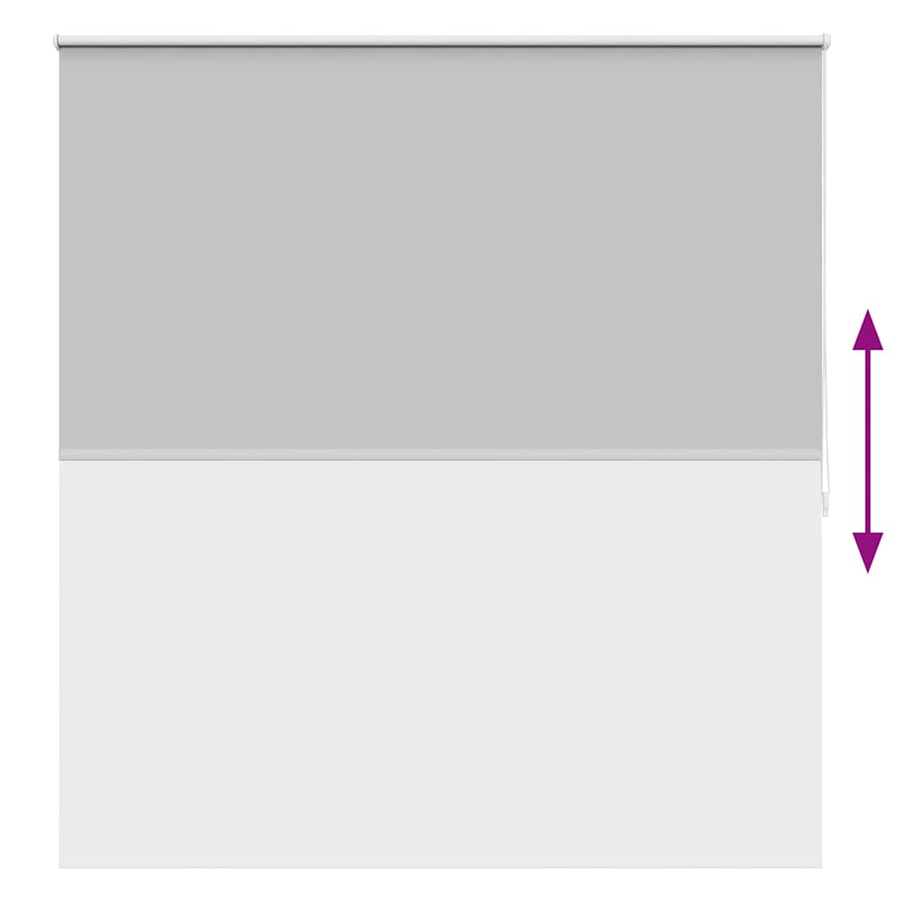 Verdunkelungsrollo 144,4 x 175 cm, Stoffbreite 140 cm, grau