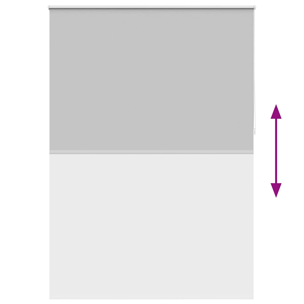 Verdunkelungsrollo 144,4 x 230 cm, Stoffbreite 140 cm, grau