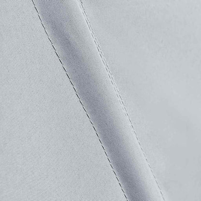 Faltbarer Balkonfächer Grau 140×140 cm