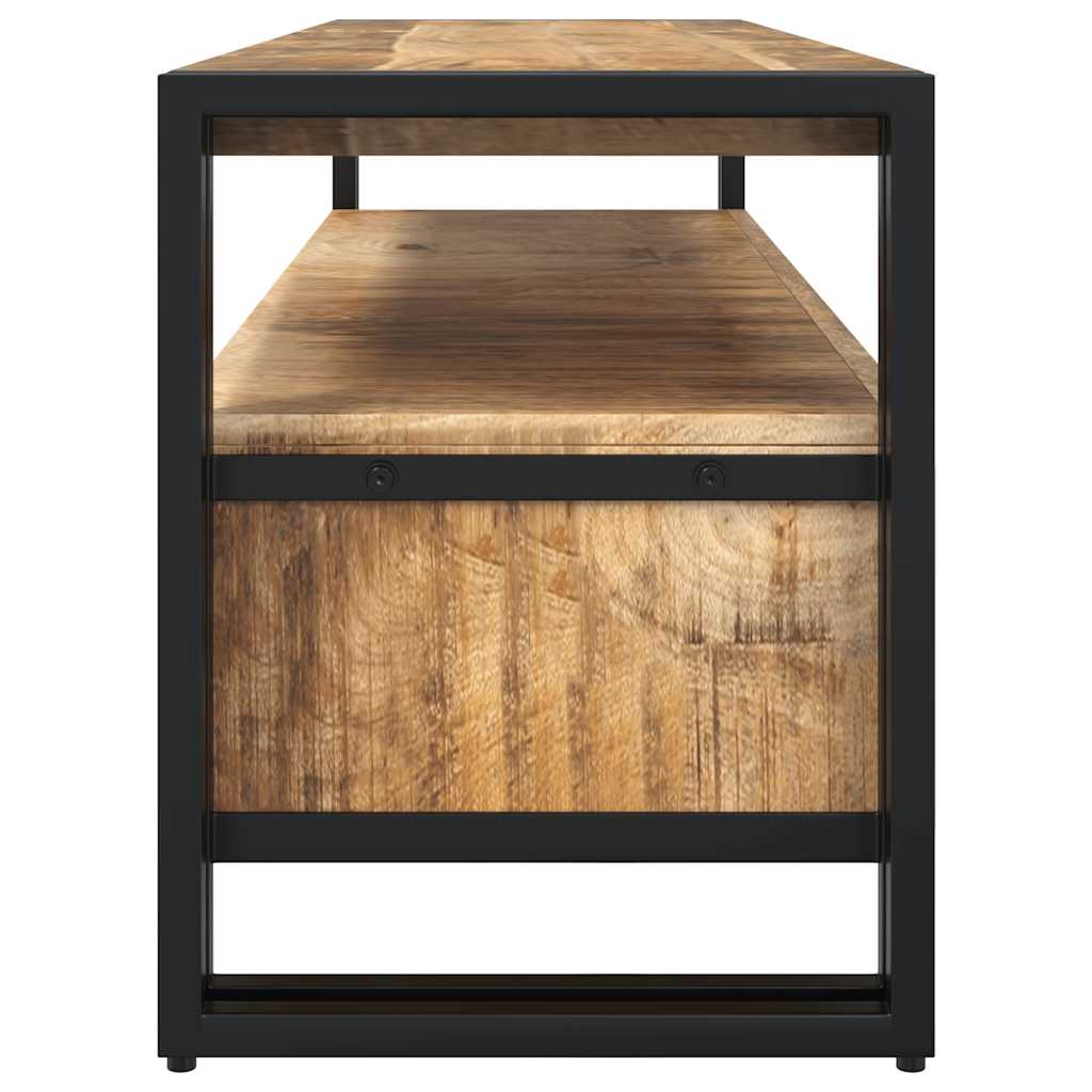 TV-Schrank 120x35x45 cm Massivholz Mango