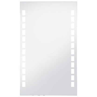 Badezimmer-Wandspiegel mit LEDs 60x100 cm