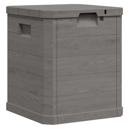 Garten-Aufbewahrungsbox 90 L Braun
