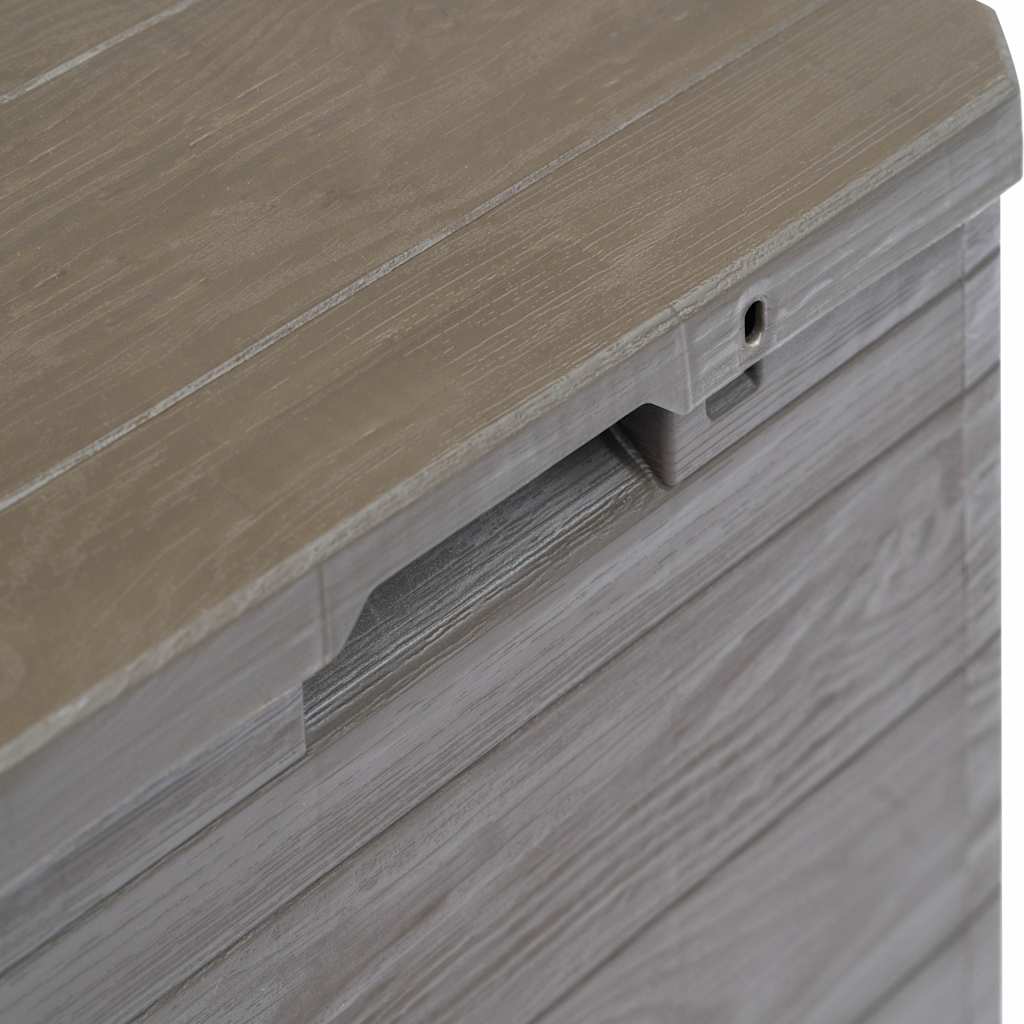 Garten-Aufbewahrungsbox 90 L Braun
