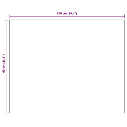 Rahmenloser Spiegel 100x60 cm Glas