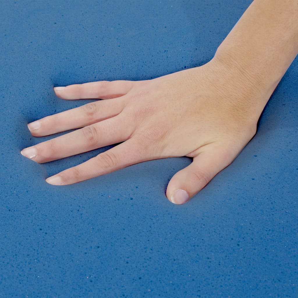 Matratze 120 x 200 cm Viskoelastischer Memory-Schaum 18 cm H2