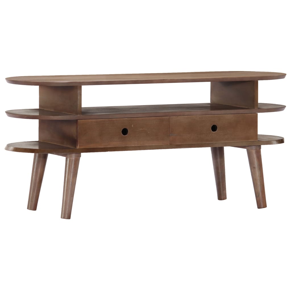 TV-Schrank 110×35×50 cm Massivholz Akazie