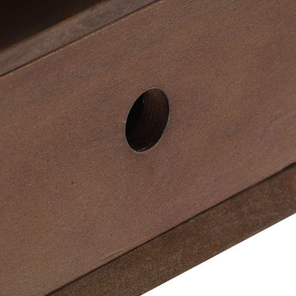 TV-Schrank 110×35×50 cm Massivholz Akazie