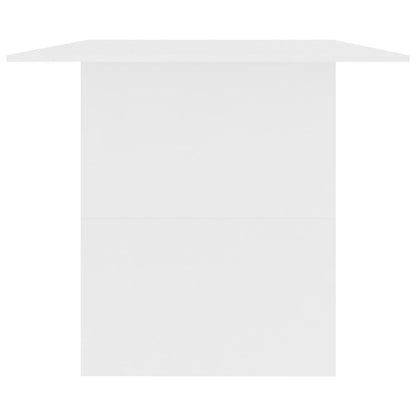 Esstisch Weiß 180x90x76 cm Holzwerkstoff