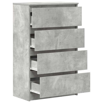 Sideboard Betongrau 60x35x98,5 cm Holzwerkstoff