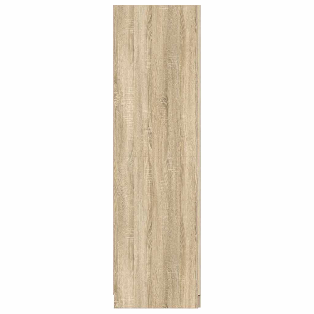 Kleiderschrank Sonoma-Eiche 80x52x180 cm Holzwerkstoff