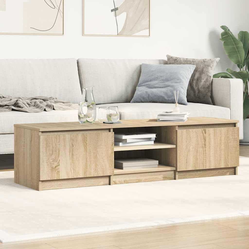 TV-Schrank Sonoma-Eiche 140x40x35,5 cm Holzwerkstoff