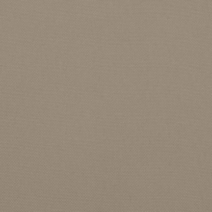 Gartenbank-Auflage Taupe 200x50x4 cm Oxford-Gewebe