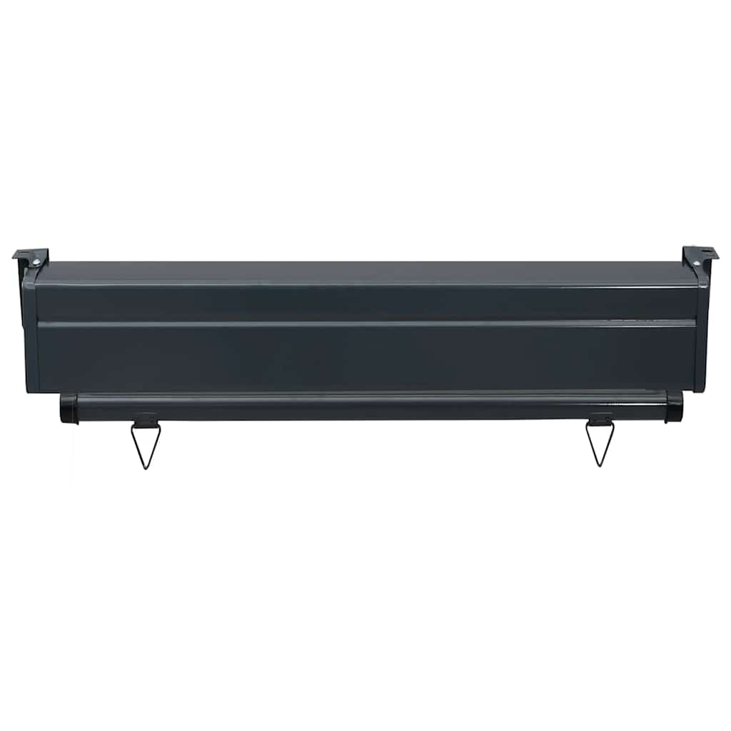 Balkon-Seitenmarkise 85x250 cm Creme