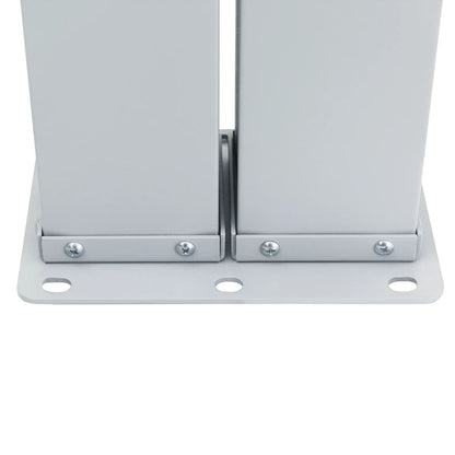 Ausziehbare Seitenmarkise Rot 100 x 1000 cm