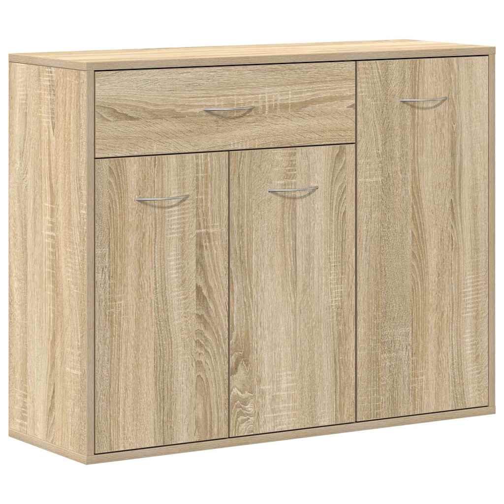 Sideboard Sonoma-Eiche 88x30x70 cm Holzwerkstoff