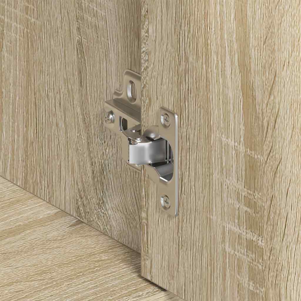 Sideboard Sonoma-Eiche 88x30x70 cm Holzwerkstoff