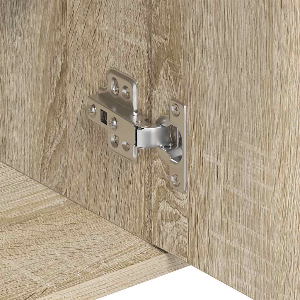 Sideboard Sonoma-Eiche 88x30x70 cm Holzwerkstoff