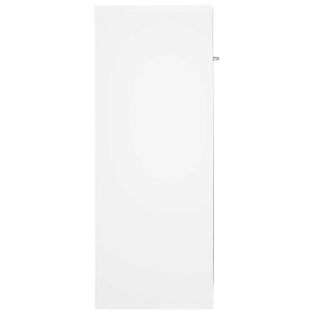 Sideboard Weiß 60x30x75 cm Holzwerkstoff