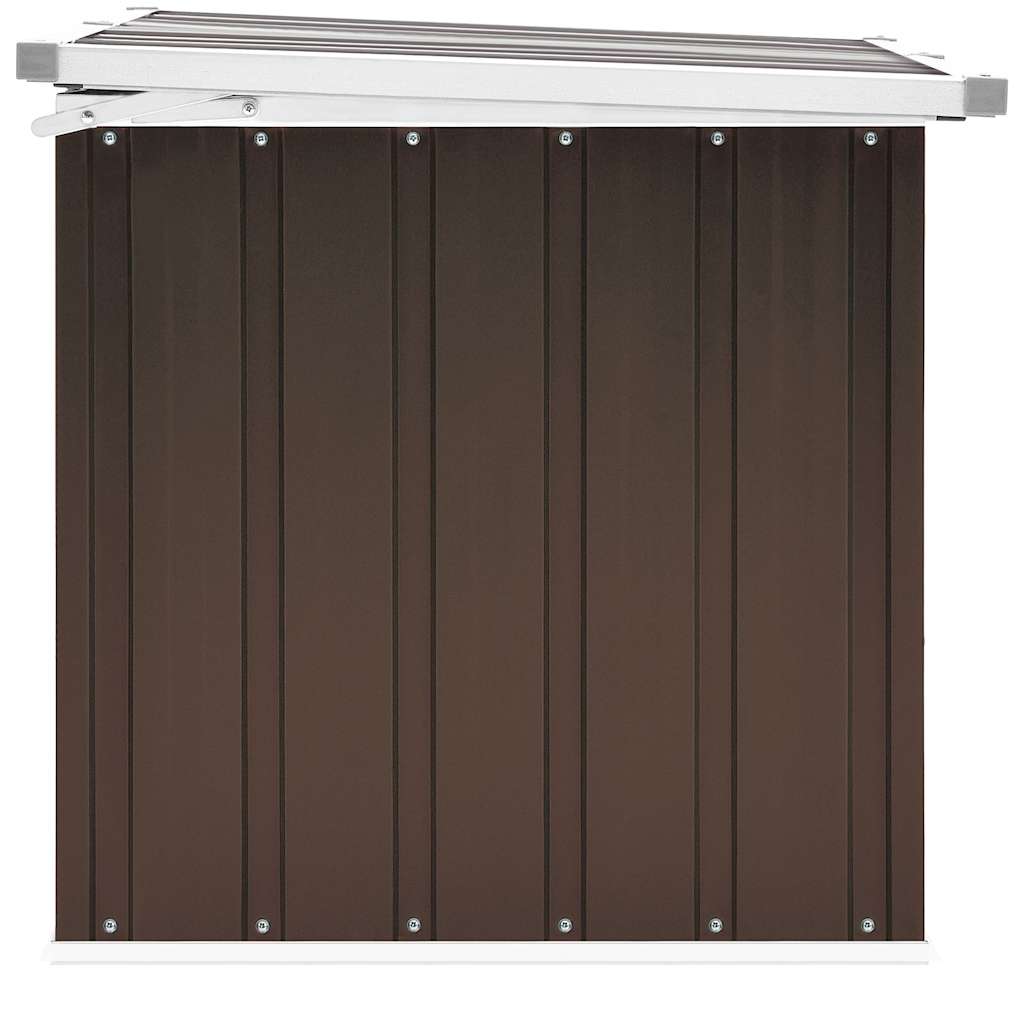 Garten-Aufbewahrungsbox Braun 109 x 67 x 65 cm