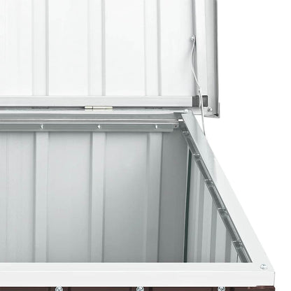 Garten-Aufbewahrungsbox Braun 109 x 67 x 65 cm