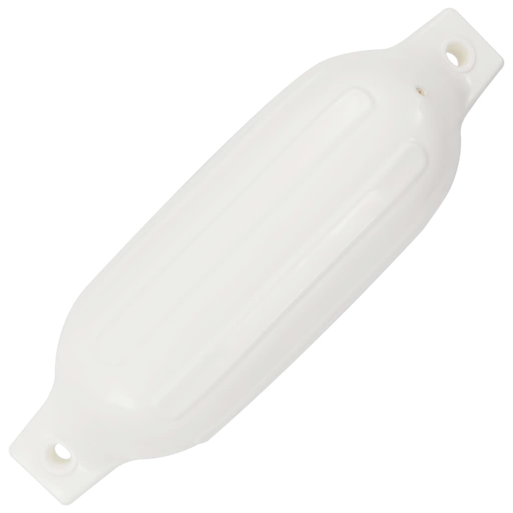 Bootsfender 4 Stk. Weiß 41 x 11,5 cm PVC