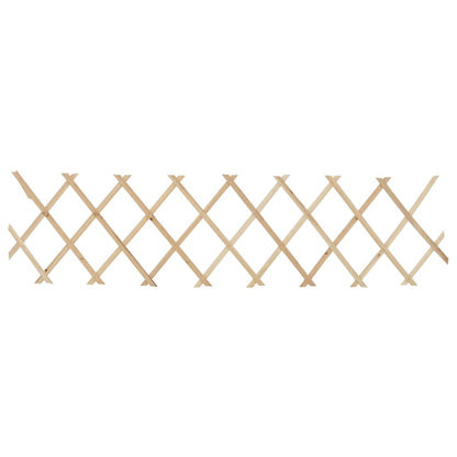 Scherenzaun 5 Stk. Tannenholz 180x30 cm