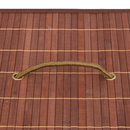 Bambus Aufbewahrungsboxen 4 Stk. Braun