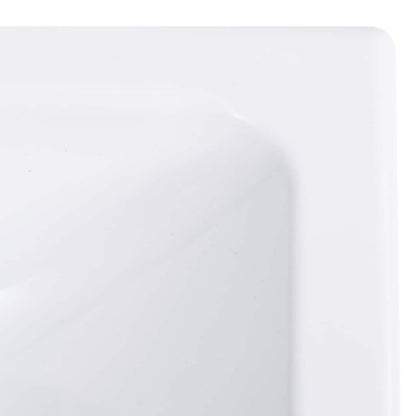 Waschbecken 400x220x90 mm SMC Weiß