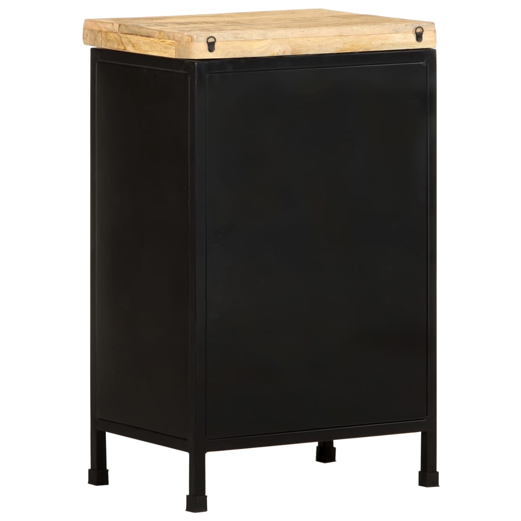 Sideboard 47x35x76 cm Raues Mangoholz