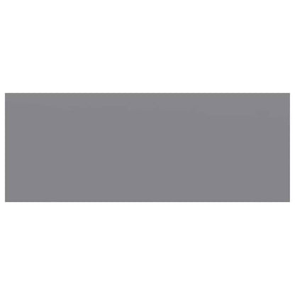 Schweberegal Grau 60x23,5x3,8 cm MDF